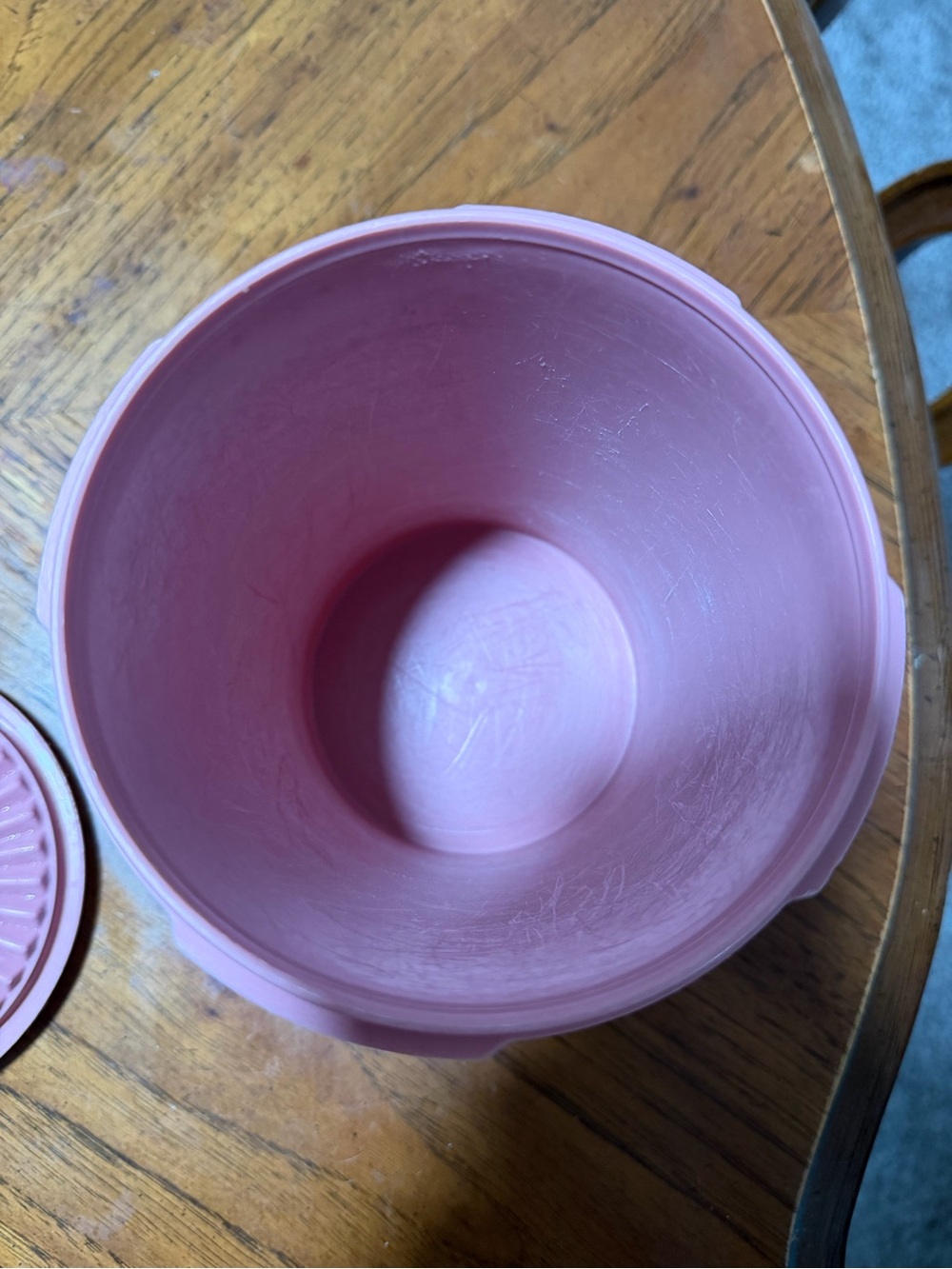 Tupperware Pink Food Storage Container - Picture 2 of 3